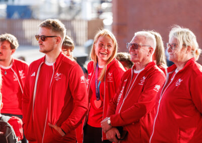 Welsh Boxing Celebrated at Team Wales Senedd Homecoming