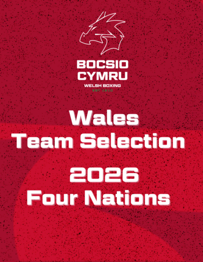 Elite, Youth and Junior Welsh Squads Named for Four Nations Championships