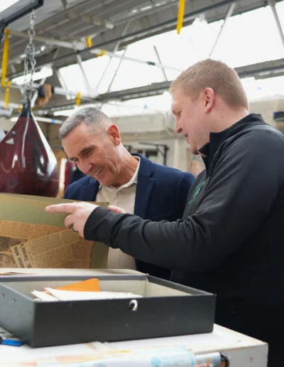 Welsh Boxing Chair Visits Rhyl Youth Boxing Club
