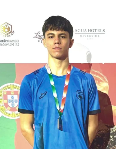 Gold Medal Glory for Llanishen ABC’s Kamil Omar in Portugal