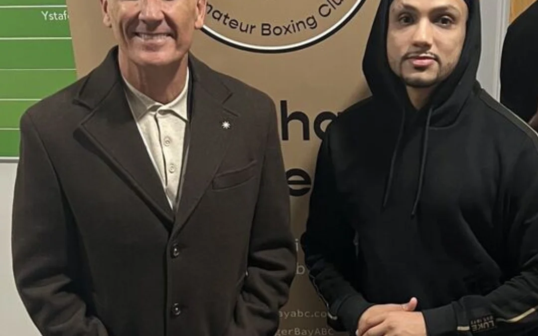 Welsh Boxing Chair Visits Cardiff