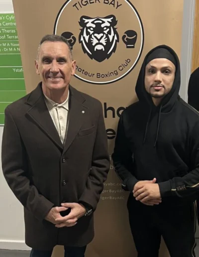 Welsh Boxing Chair Visits Cardiff
