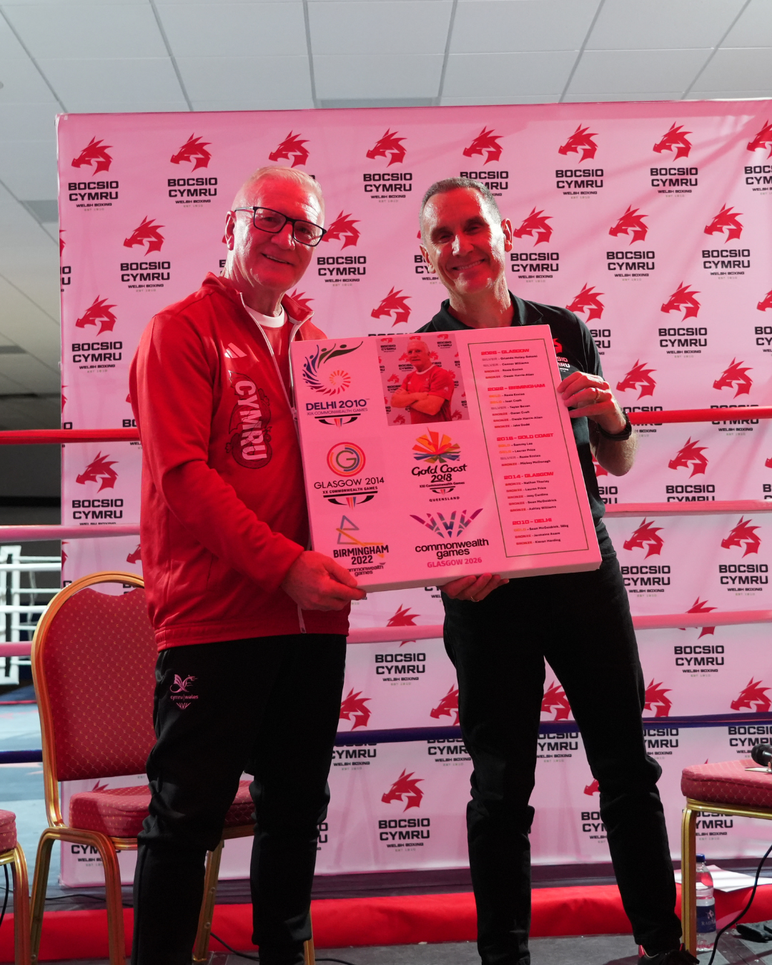 Welsh Boxing Celebrates Commonwealth Games Team at Homecoming