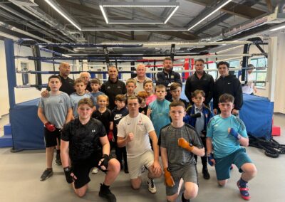 Welsh Boxing Chair Visits Splott Adventure ABC and Llanrumney Phoenix ABC