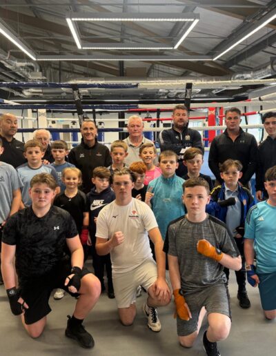 Welsh Boxing Chair Visits Splott Adventure ABC and Llanrumney Phoenix ABC